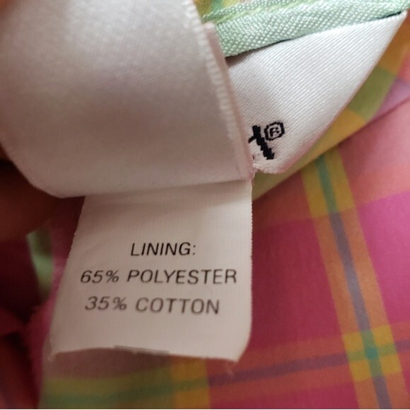 Lilly Pulitzer Vintage White Label Plaid Shorts 4 - Picture 5 of 8